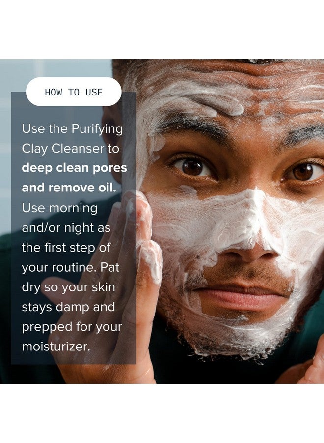 Ardon Men'S Deep Pore Cleaning Clay Face Wash 4X Better Than Charcoal Oily Acneprone Skin ; Korean Premium Skin Care ; Remove Face Oil & Dirt (1 Ct)