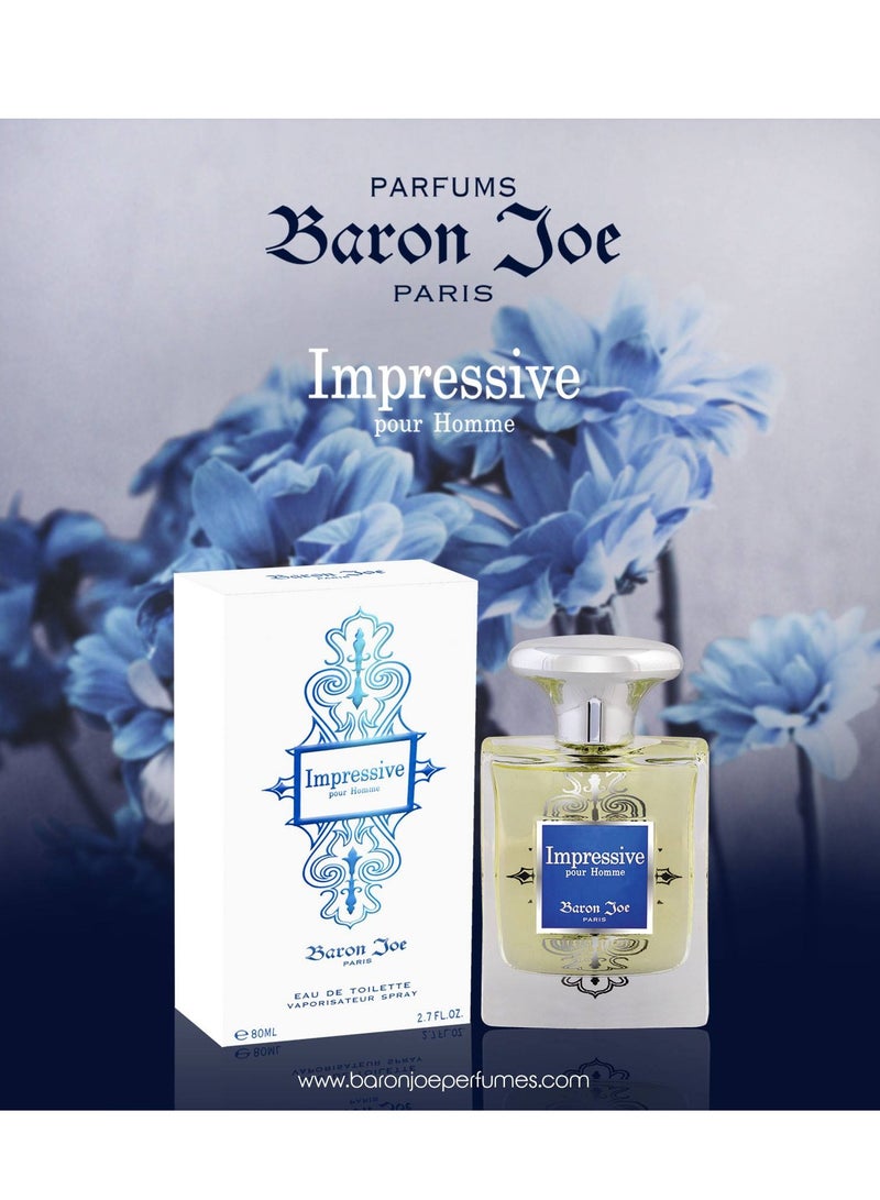 BARON JOE IMPRESSIVE MEN EDT 80ML