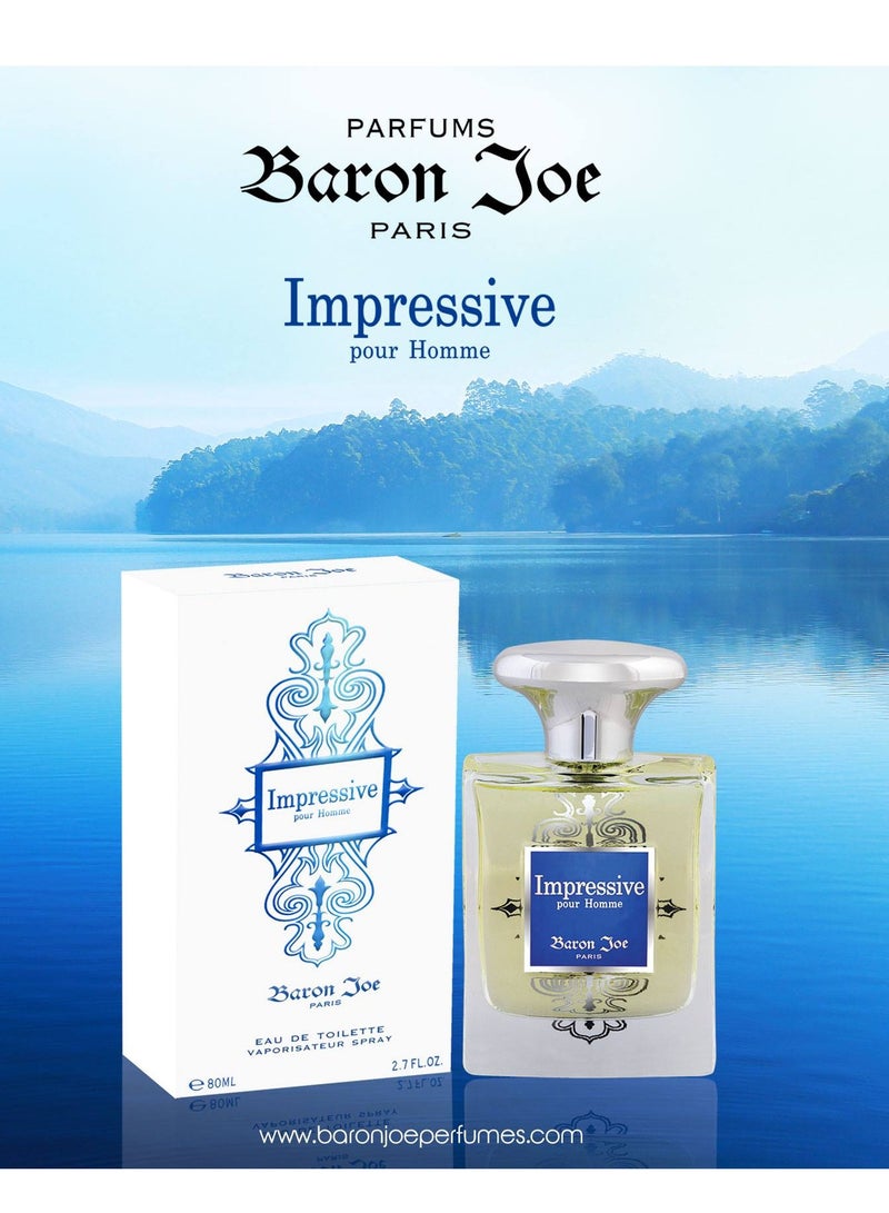 BARON JOE IMPRESSIVE MEN EDT 80ML