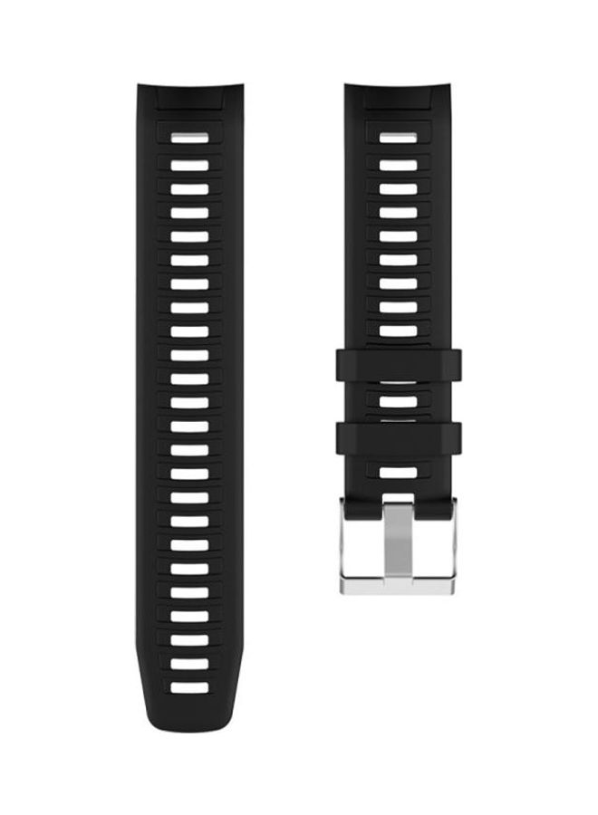 Silicone Replacement Wrist Strap Watchband For Garmin Instinct Red