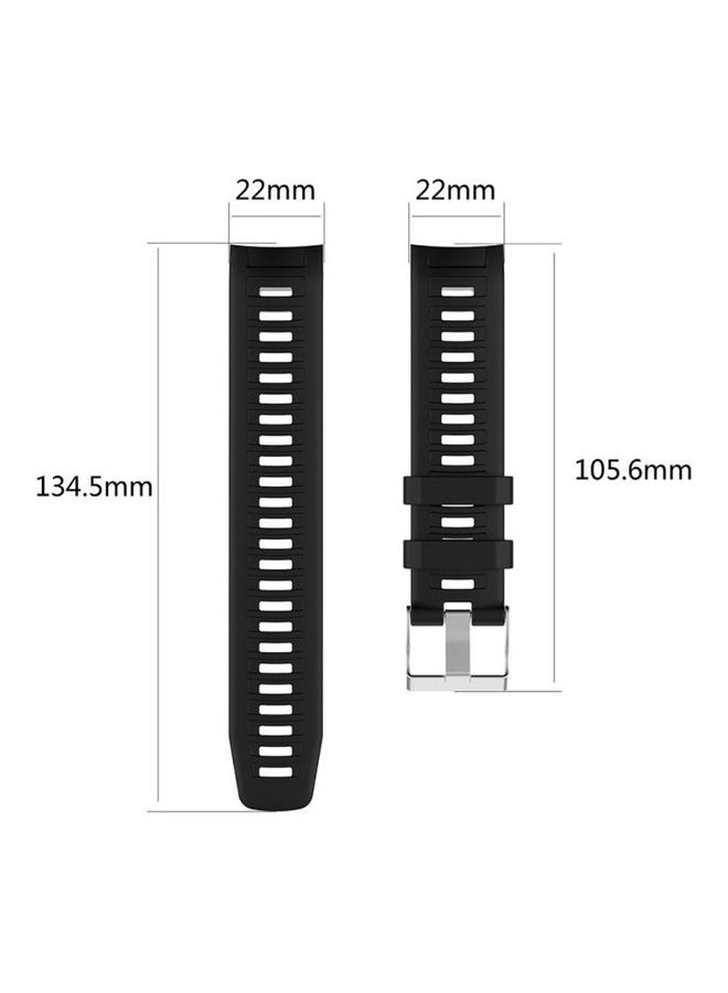 Silicone Replacement Wrist Strap Watchband For Garmin Instinct Red