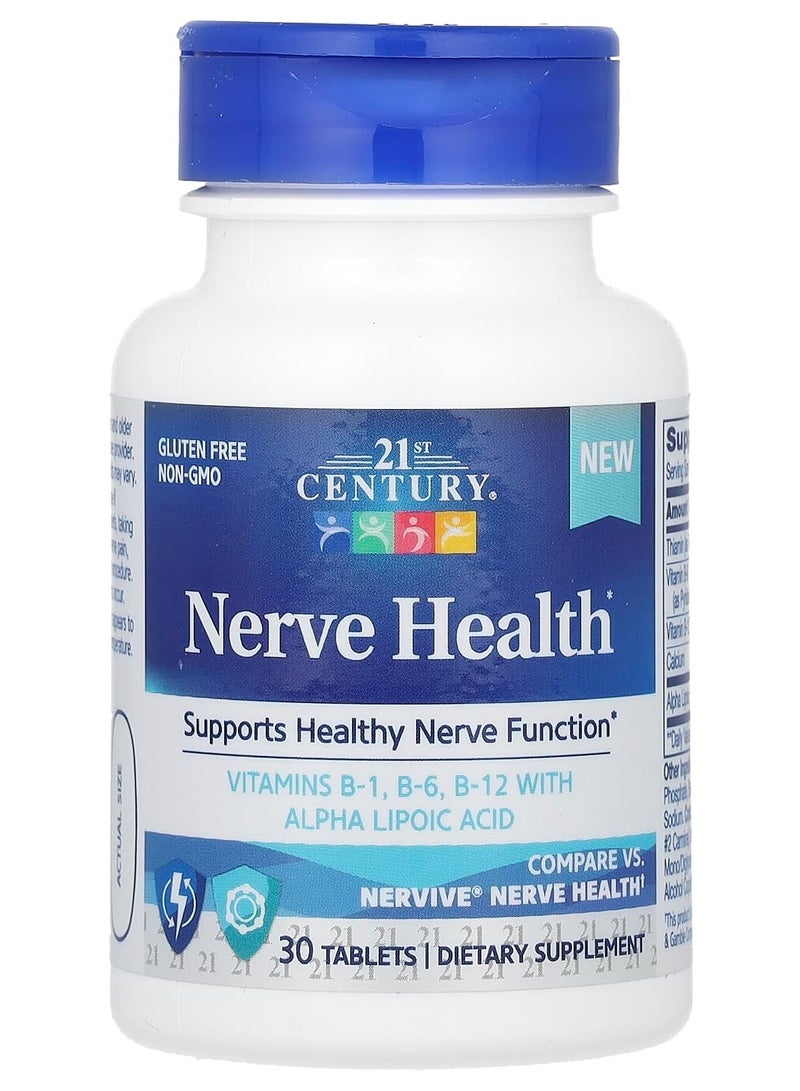 Nerve Health, 30 Tablets