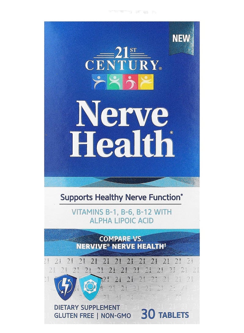 Nerve Health, 30 Tablets