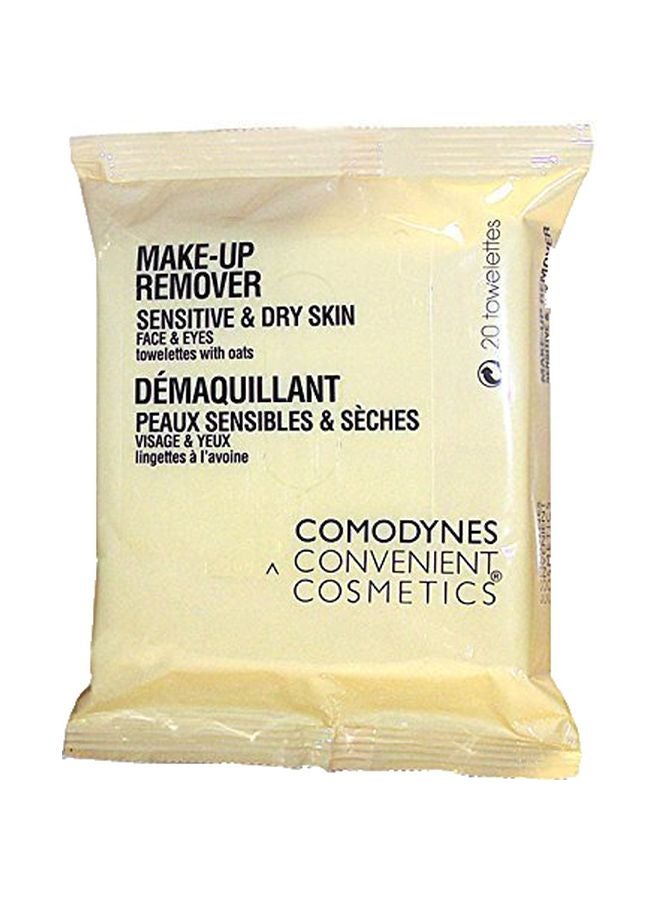 Makeup Remover Towelettes White