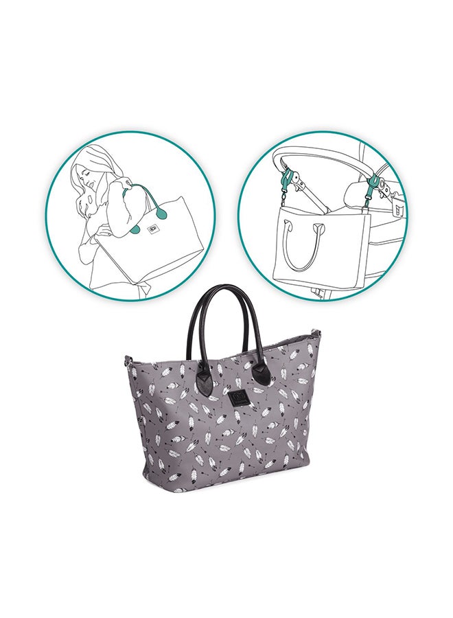 Mommy Diaper Bag - Grey