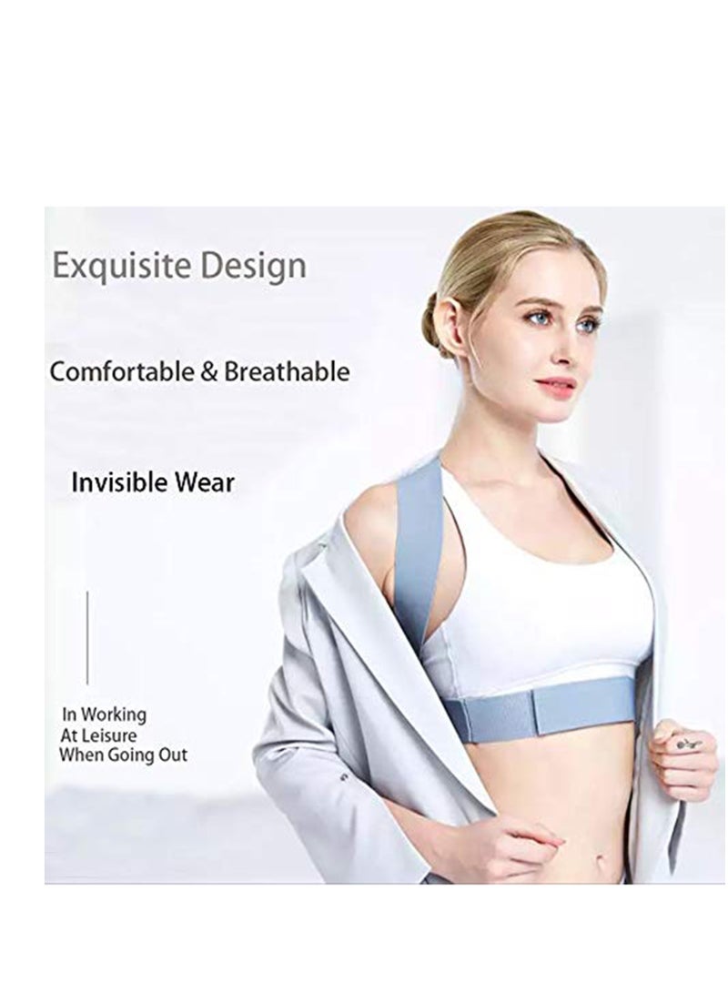 Back Support Posture Corrector Back Brace Posture Corrector for Women Men Fully Adjustable Back Brace Comfortable Posture Support for Back Neck and Shoulder Relief