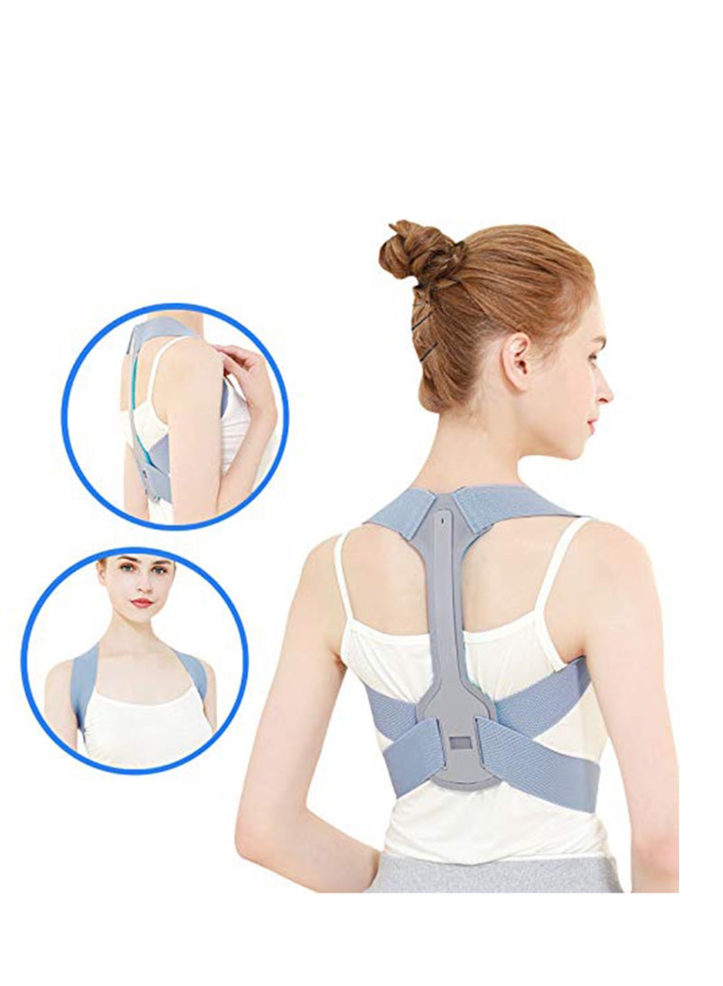 Back Support Posture Corrector Back Brace Posture Corrector for Women Men Fully Adjustable Back Brace Comfortable Posture Support for Back Neck and Shoulder Relief