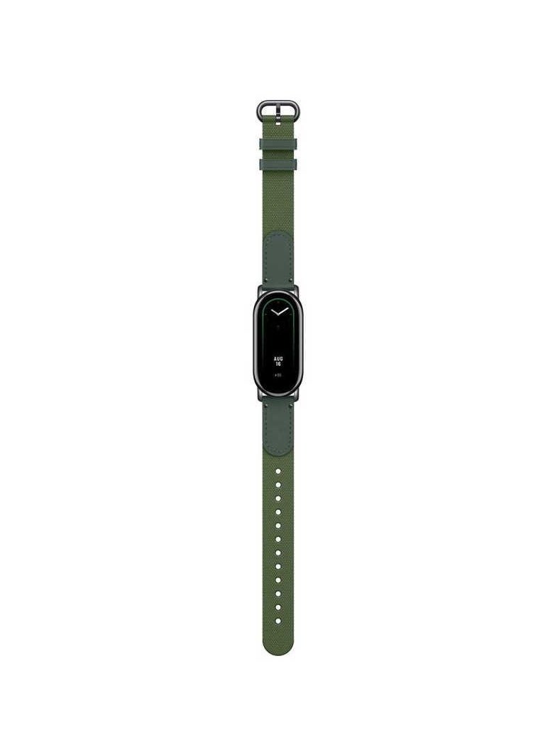 Band Braided Strap – Green | Compatible with Band 8 (Model BHR7306GL) Green