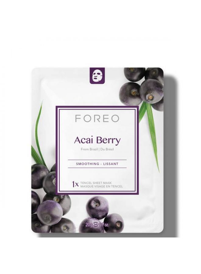 FOREO Acai Berry Firming Sheet Face Mask (3 Pack)