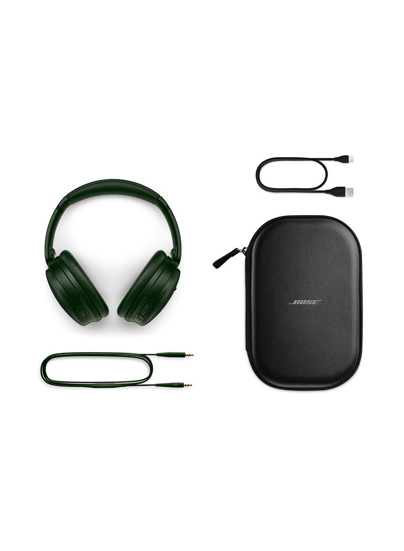 QuietComfort Wireless Noise Cancelling Headphones Bluetooth Over Ear Headphones with Up To 24 Hours of Battery Life Cypress Green