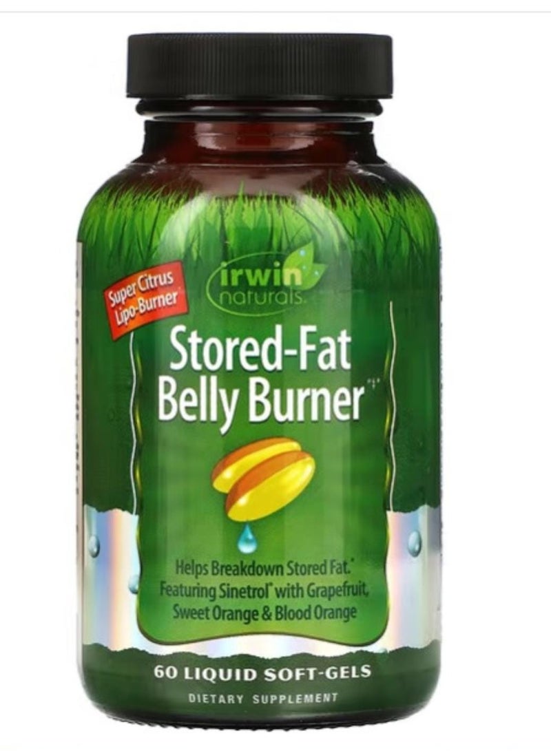 Stored-Fat Belly Burner  60 Liquid  Soft gels