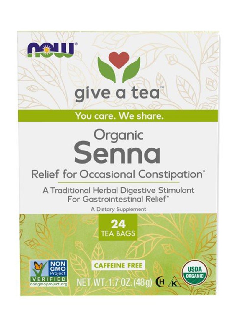 Senna Tea for Occasional Constipation - 24 Bags