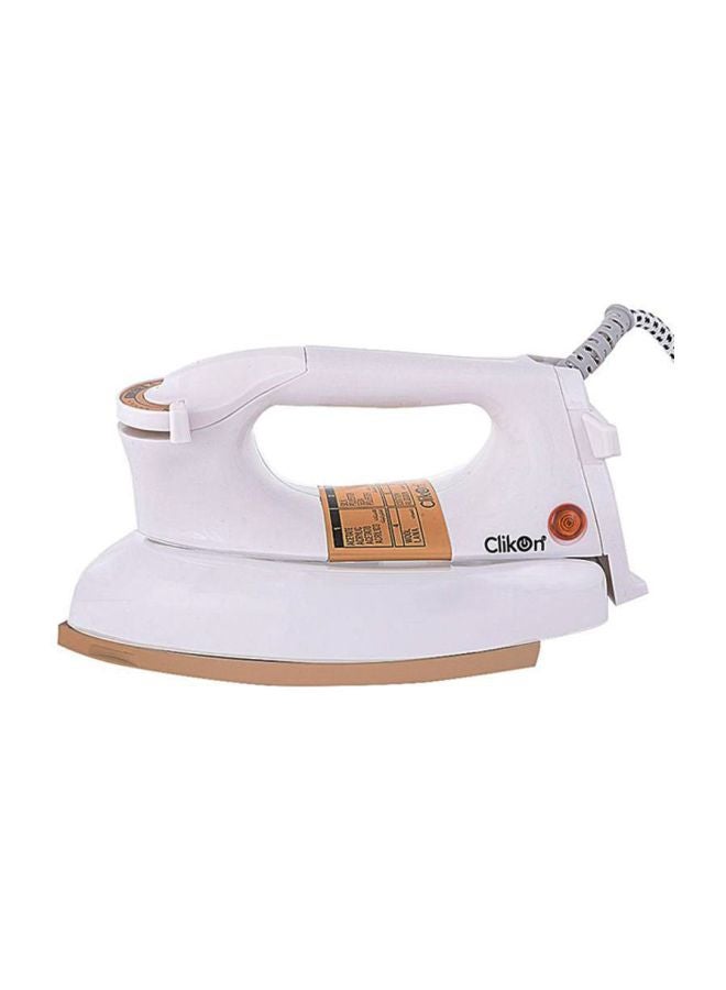 Heavy Electric Iron 1000-1200W CK2130-BP White/Cream