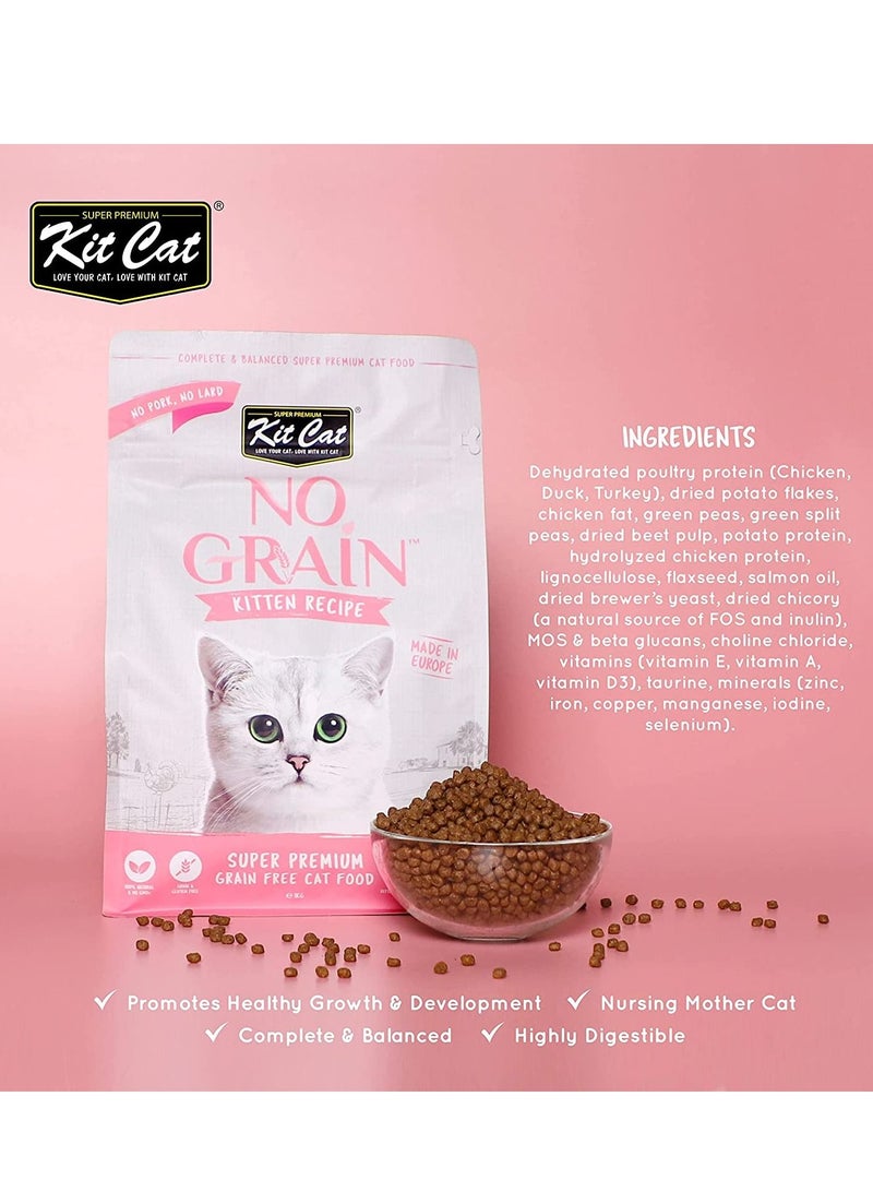 No Grain Kitten Recipe Dry Food 1Kg