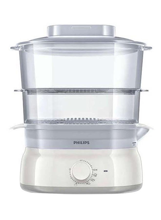 Multifunctional Collection Steamer 900W HD9115 White/Beige