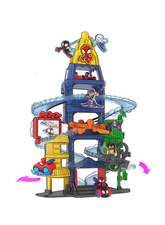 Spidey N Friends City Track Set