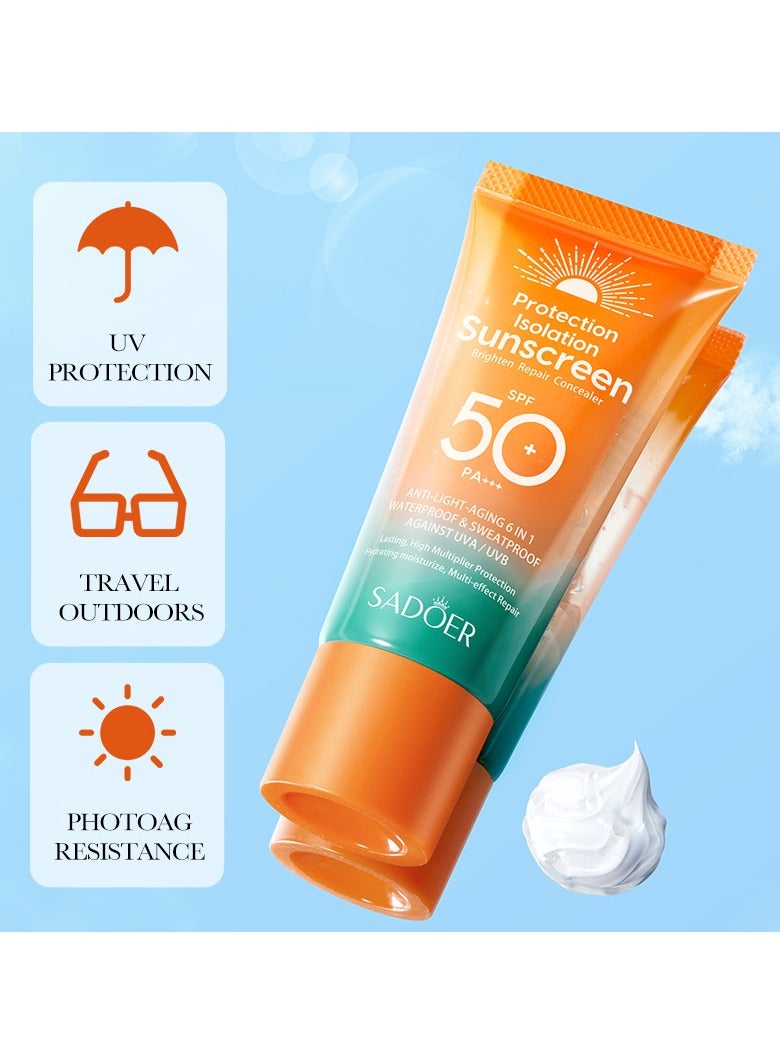 Multi Effect Repair Isolation Sunscreen Anti UV Sunscreen Lotion