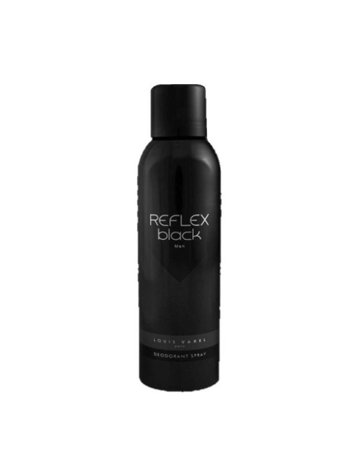 Louis Varel Reflex Black Deodorant For Men 200ml
