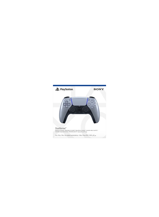 PlayStation 5 DualSense Wireless Controller - Sterling Silver (UAE Version)