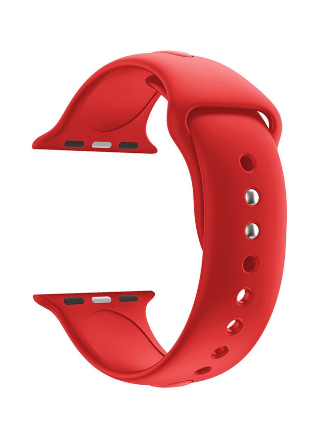 Replacement Band For Apple Watch Series 3 42mm Red