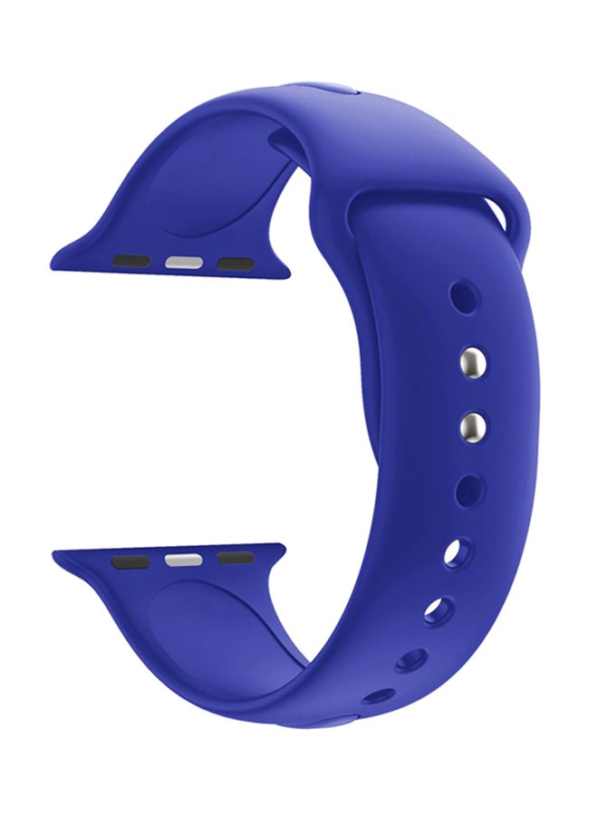 Replacement Band For Apple Watch Series 3 42mm Dark Blue