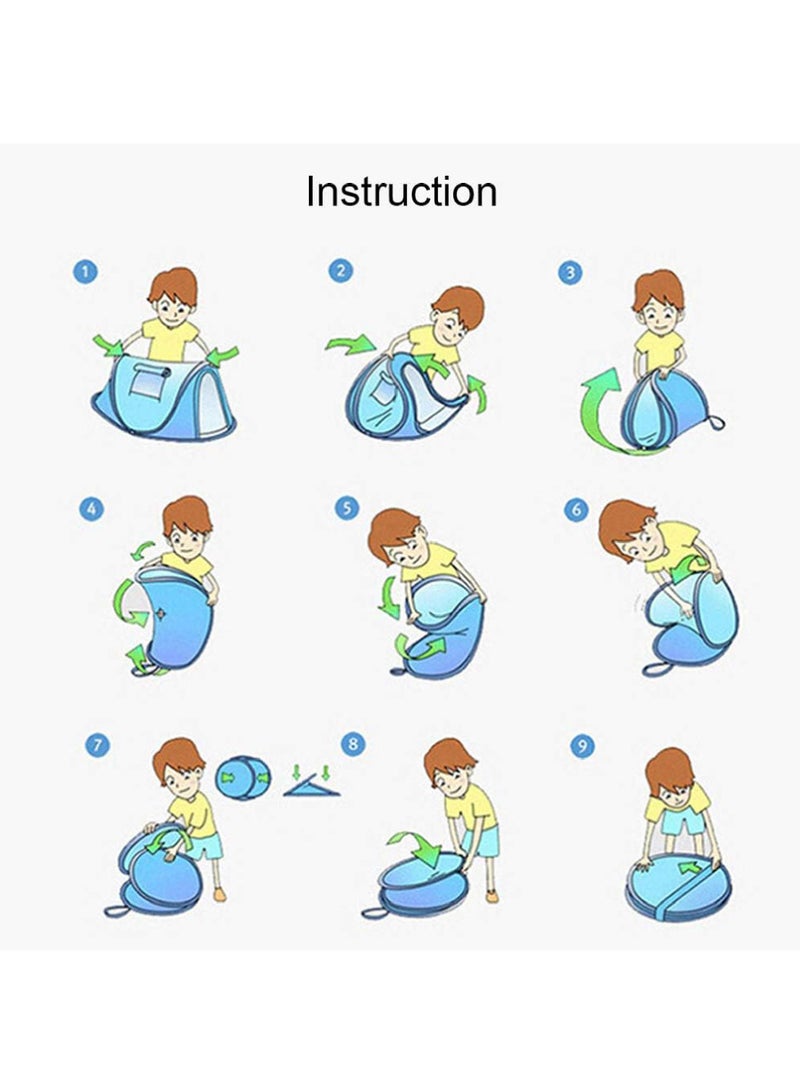 Outdoor Full-Automatic Instant Unfold Rain-Proof Tent Family Multi-Functional Portable Dampproof Camping Tent Suit