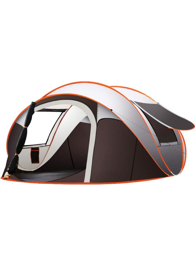 Outdoor Full-Automatic Instant Unfold Rain-Proof Tent Family Multi-Functional Portable Dampproof Camping Tent Suit