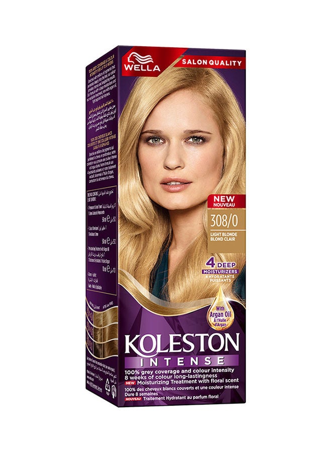 Koleston Intense Hair Color 308/0 Light Blonde