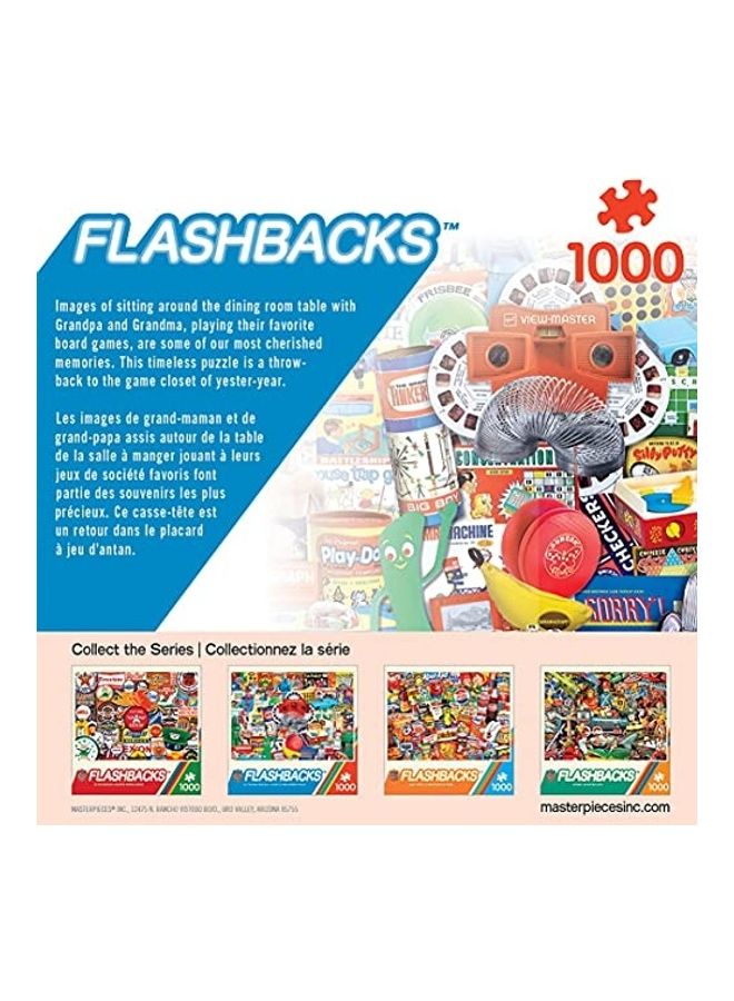 1000-Piece Flashbacks Jigsaw Puzzle Set