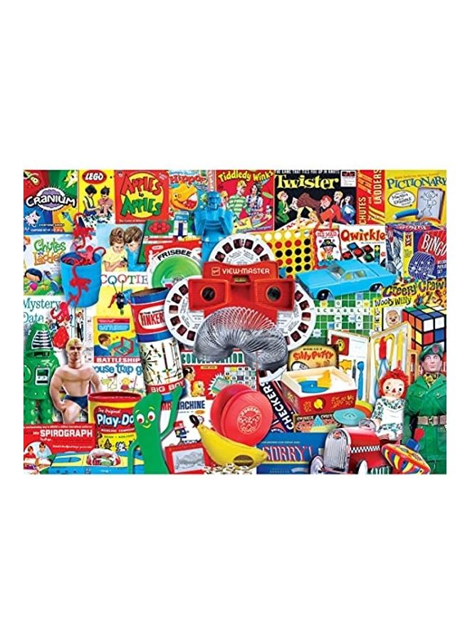 1000-Piece Flashbacks Jigsaw Puzzle Set