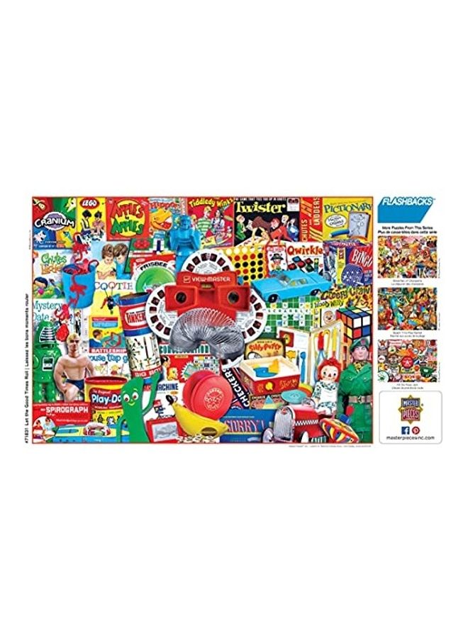 1000-Piece Flashbacks Jigsaw Puzzle Set