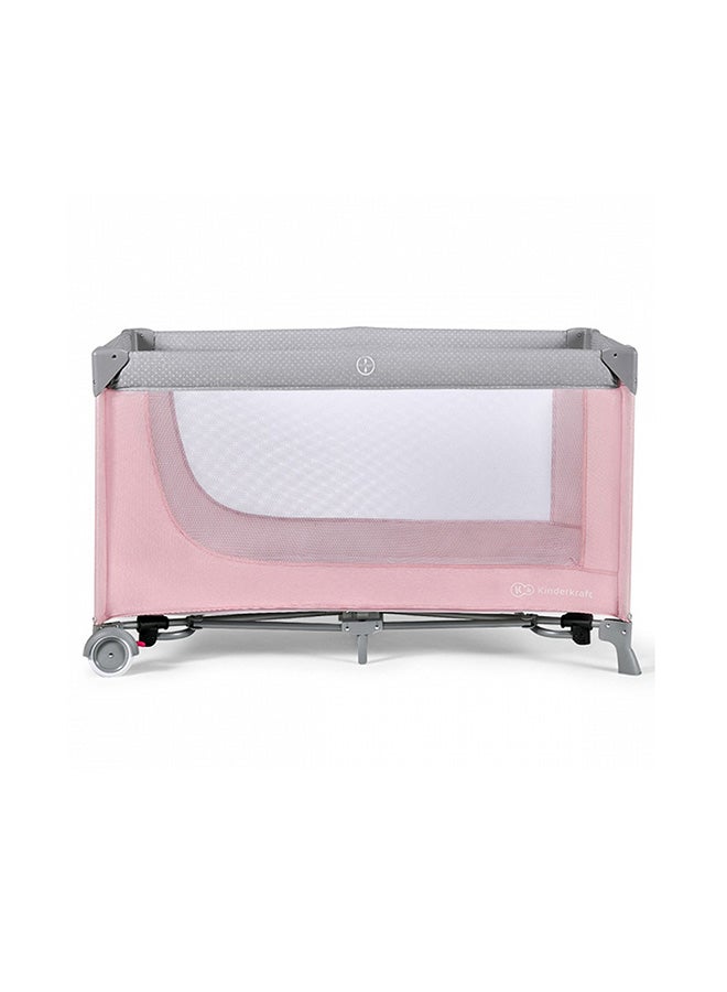 Leody Travel Cot - Pink