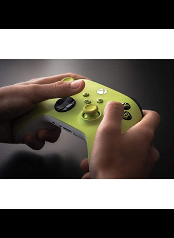Xbox Wireless Controller For Xbox Series X|S, Xbox One, Windows10, Android, And IOS- Electric Volt (International Version)
