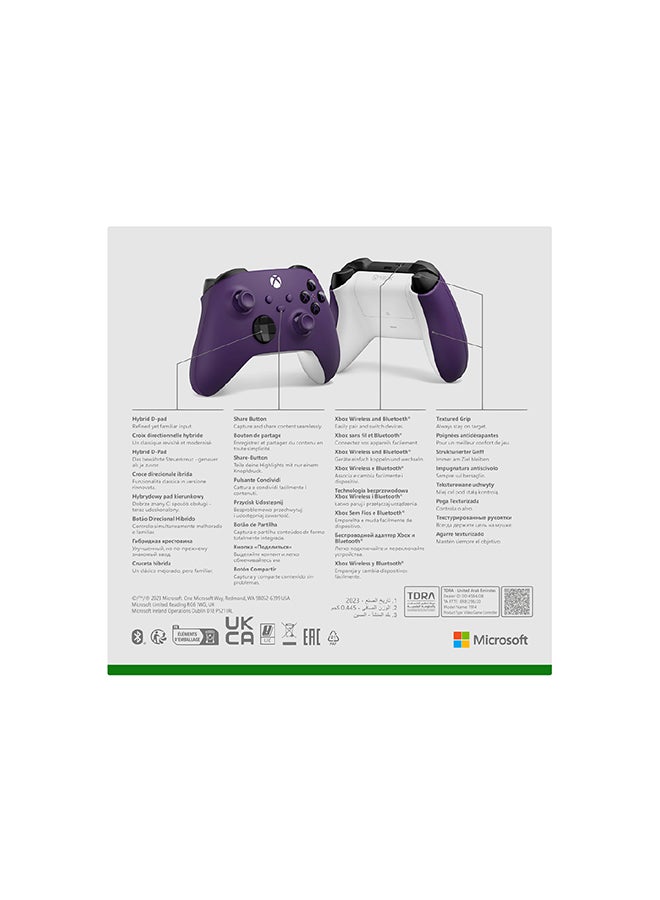 Xbox Wireless Controller for Xbox Series X|S, Xbox One, and Windows Devices - Astral Purple (International Version)