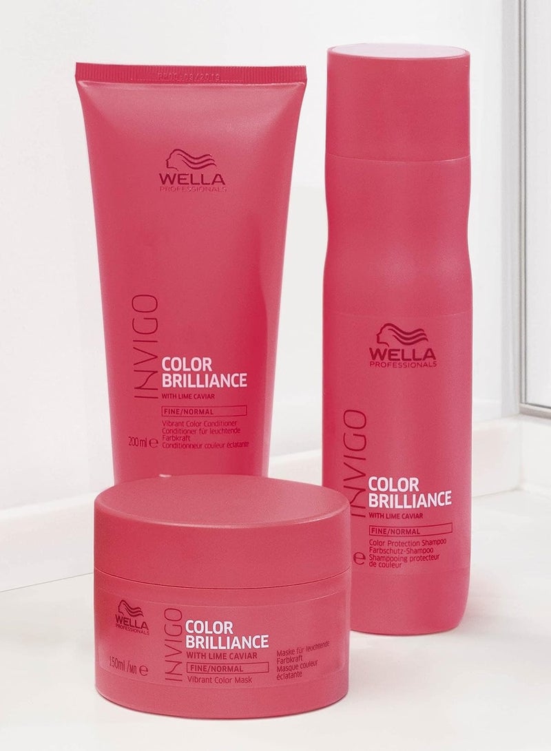 WELLA PROFESSIONAL Invigo Brilliance Vibrant Color Conditioner - # Normal 250ml