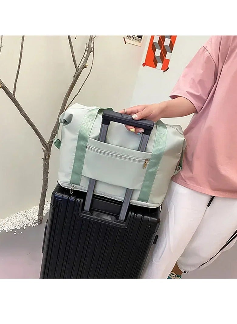 Large Capacity Folding Travel Bag, Lightweight Waterproof Foldable Travel Duffel Bag, Multifunctional Waterproof Carry on Luggage Bag