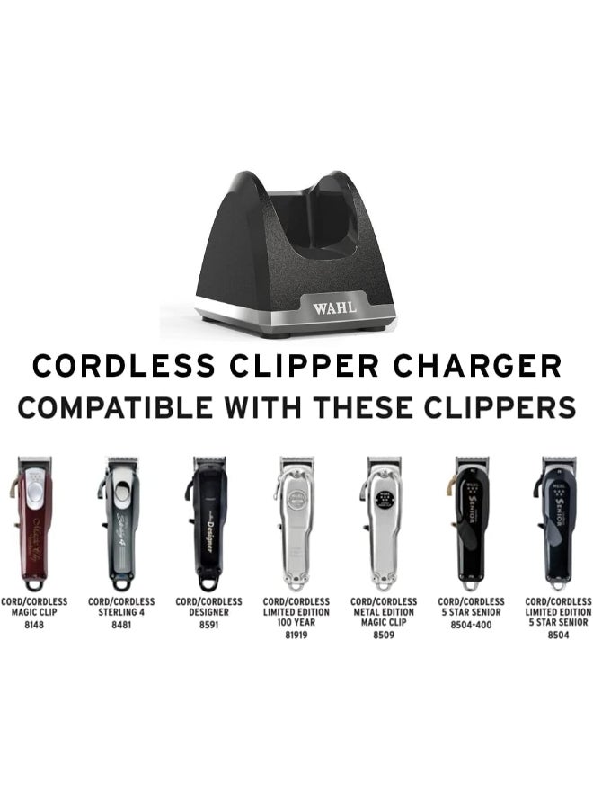 Senior Professional Cordless Clipper Metal Edition Silver