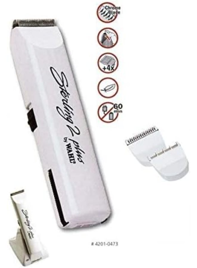 Sterling 2 Plus Professional Trimmer White