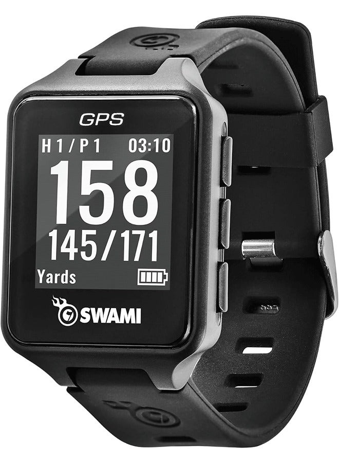 Golf Swami Golf GPS Watch Black