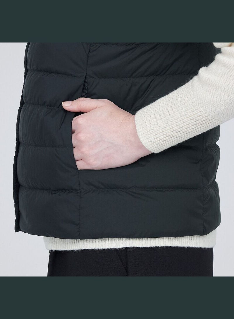 Lightweight Pocketable Collarless Down Vest