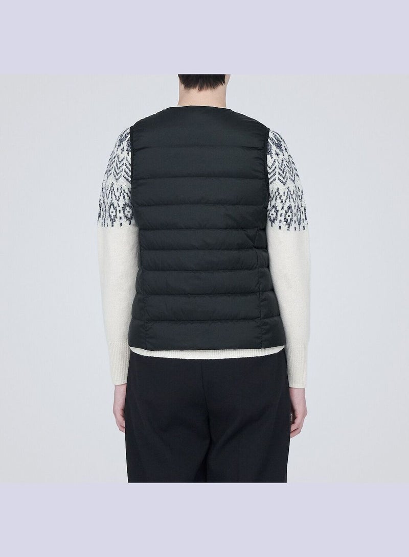 Lightweight Pocketable Collarless Down Vest