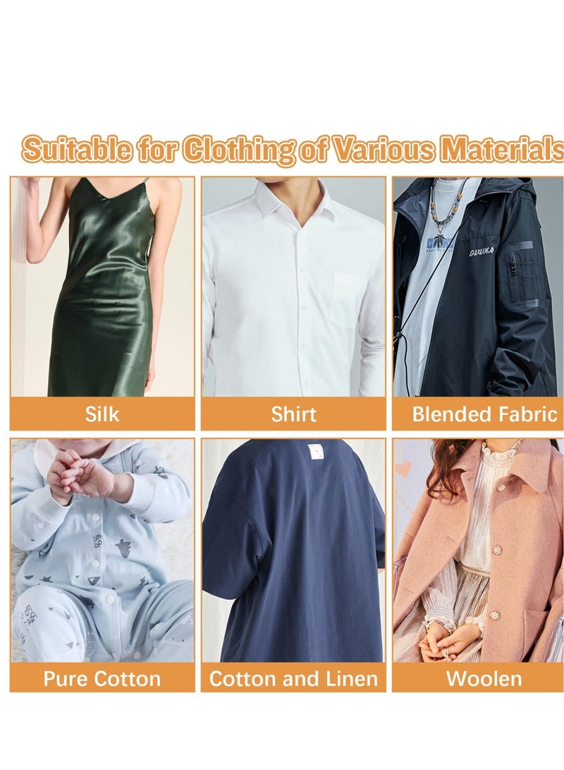 Hand Steamers for Travel Iron, Portable Garment Steamer Travel Iron, Fast Heat-up, Ceramic Nonstick Sole Plate, Dry and Wet Ironing, Suitable for Trips & Home Use