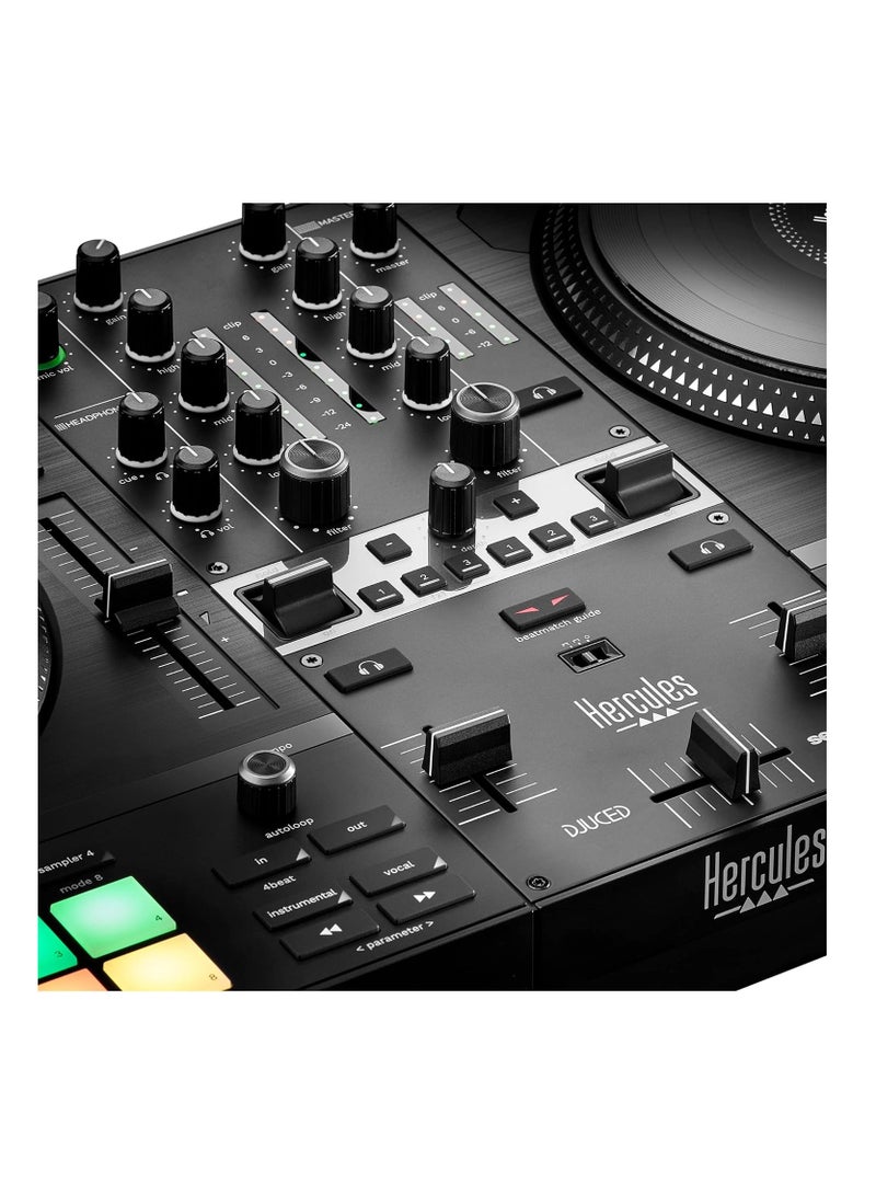 Hercules DJControl Inpulse T7 2-Deck Motorized DJ Controller Black