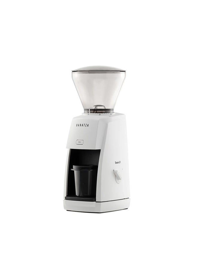 Baratza Encore ESP -Conical Burr Electric Coffee Grinder for Espresso, Filter, French Press and Cold Brew with dosing cup -White