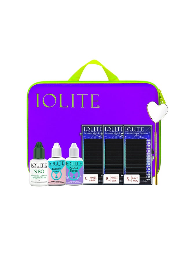 Lamination Kit Keratin Diy Instant Fuller Eyelash And Brow Lifting Long Lasting Formula Kit, LK001