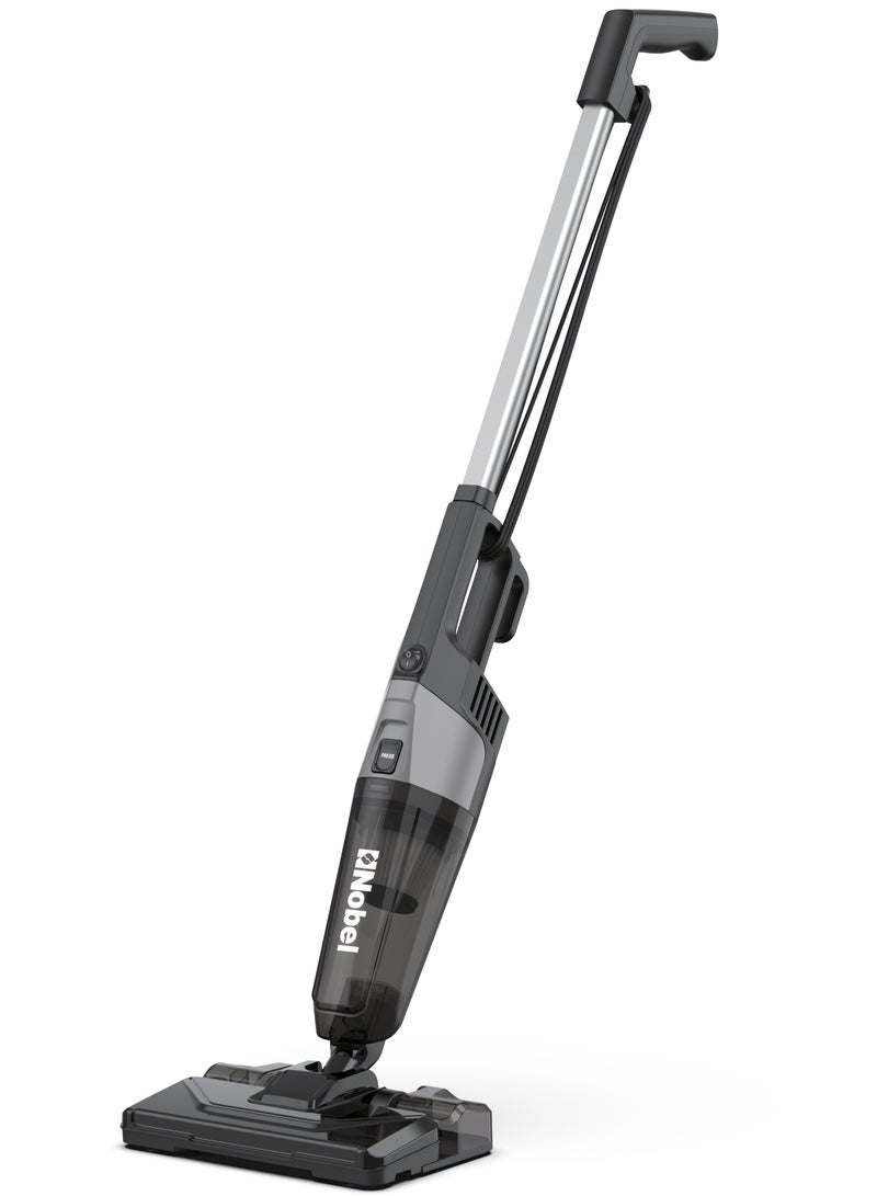 2 in 1 Handheld Stick Vacuum Cleaner, Lightweight, Powerful Suction 600W, 18 kPa Vacuum, 18 L/s Airflow, 20% Max Efficiency with Hepa Filter & 0.6L Dust Tank Capacity 0.6 L 600 W NVC19T Black