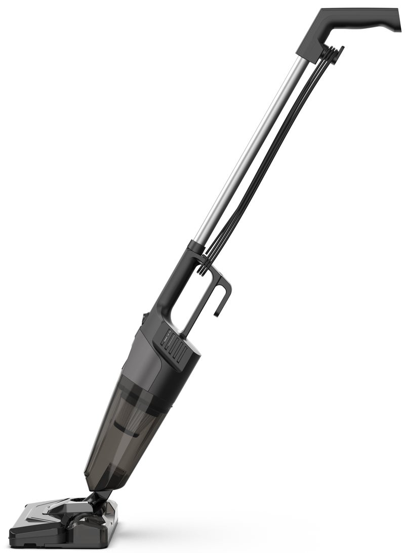 2 in 1 Handheld Stick Vacuum Cleaner, Lightweight, Powerful Suction 600W, 18 kPa Vacuum, 18 L/s Airflow, 20% Max Efficiency with Hepa Filter & 0.6L Dust Tank Capacity 0.6 L 600 W NVC19T Black