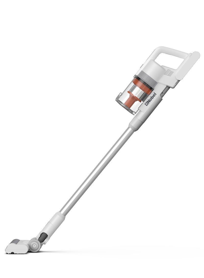 2 In 1 Rechargeable Stick Cordless Vacuum Cleaner With 1.20L Max Dust Capacity And 25.9V Lithium Battery, Standard 35Min, Max 12Min Speed, Wireless Operation With HEPA Filter 1.2 L 380 W NVC625 White