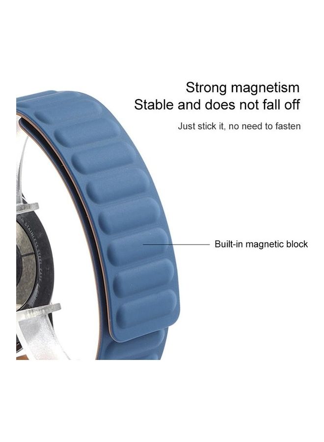 Silicone Magnetic Replacement Strap For Samsung Galaxy Watch 3 Orange