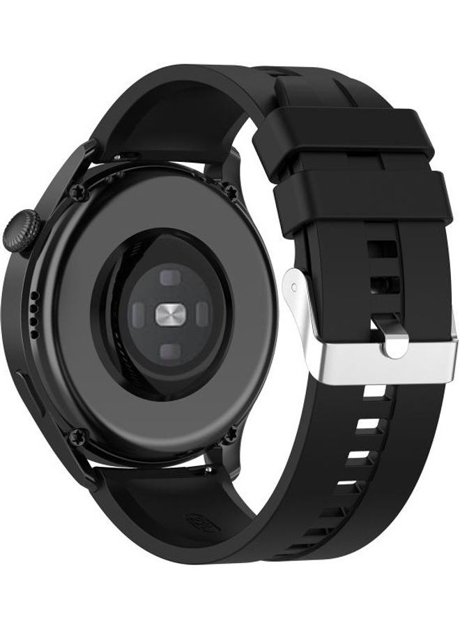 Silicone Replacement Strap Watchband For Huawei Watch 3 / 3 Pro Black
